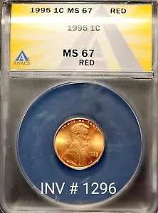 �����J�[�� �Z���g 1995-P ANACS �F�� MS67 #1296 �����͐����ɂ���܂�
