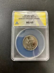 2018 D ʐ^̃bNX NH[^[ ANACS MS-65 -- XgNX[ G[ - 25C