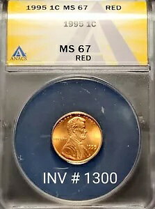 �����J�[�� �Z���g 1995-P ANACS �F�� MS67 #1300 �����͐����ɂ���܂�