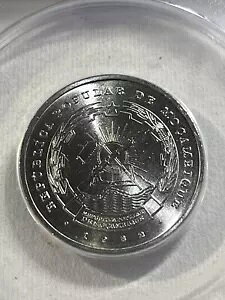 1982 モザンビーク 5 メティカ ANACS により MS 67 に評価
