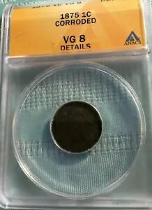 1857 1c Indian Head Cent�AANACS G6 *�ڍ�*