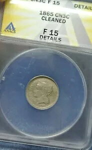 1865 .03 ANACS F 15 �X���[ �Z���g �j�b�P���A���o�e�B 3 �Z���g �s�[�X