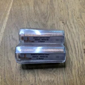 2008-P&D �����J�[�� �Z���g �y�j�[ ANACS - MS65 RD �܂��̓x�^�[ 2 ���[��