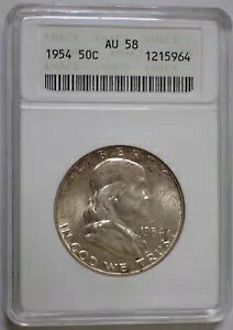 1954 tN n[t ANACS AU58 Gen 6 Âz_[ X[ zCg \[vo[