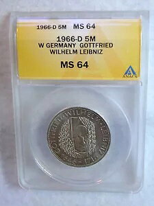 �h�C�c �V���o�[ 5 �}�[�N �R��: G. Wilhelm Leibnitz�A1966 D