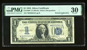 DBR 1934 $1 Vo[ t@j[obN X^[ Fr. 1606* PMG 30 VA *00292613A