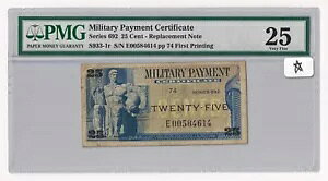 V[Y 692 MPC 25? m[g PMG VF 25 #S933-1r