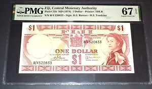 PMG tBW[ 1 h 1974 sbN# 71b 67 EPQ SUPERB GEM UNC tBW[m