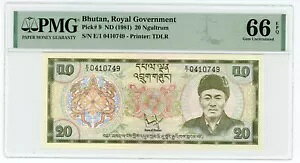 u[^ c P-9 c 20 j^ c ND (1981) c GEM *UNC*B PMG 66 EPQB