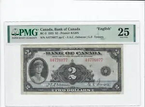 1935 Ji_s BC-3A$2 Osb/Tow SN# A4776077 PMG VF-25 p