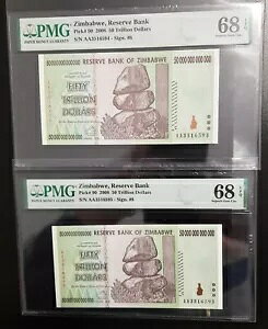 2008 WouG 50 h O[h PMG 68 SUPERBGEM 2 CONS.UNC Notes AA PRE