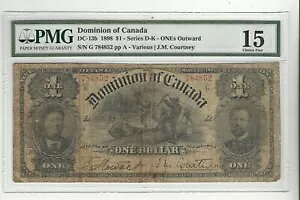 1898 �h�~�j�I�� �I�u �J�i�_ DC-13b�A$1 Outward 1 �� Ser D-K Ser# G 784852 PMG F-15