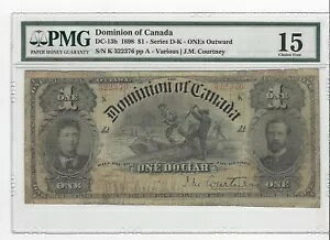 1898 �h�~�j�I�� �I�u �J�i�_ DC-13b�A$1 Outward 1 �� Ser D-K Ser# K 322376 PMG F-15