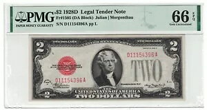 1928 D $2 @ʉ݃bhV[m[g FR#1505 DA ubN PMG CH UNC 66 EPQ