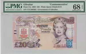 �W�u�����^�� 2004 20 �|���h PMG �F�莆�� UNC 68 EPQ �s�b�N 31a