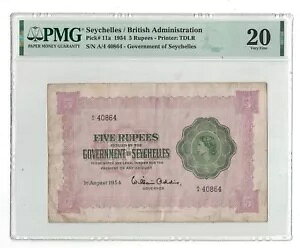 ZCVF - 1954 N 8  1  5 s[ (PMG Very Fine 20) - P-11a