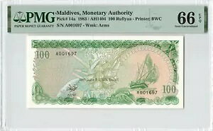 fBu 100 tB 1983AP-14aAA001697APMG 66 EPQ WF UNCA󏭃^CvB