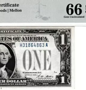 $1 1928 Vo[ؖt@j[obN S/N H 31864863 A PMG 66 Fr. 1601
