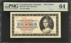 `FRXoLA 1945 100 R P 67 s UNC PMG 64