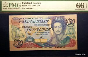 1990 PMG GEM UNC66 EPQ Vibrant Colors P-16a tH[Nh 50 |h!!