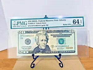 2004-A $20 FRN PMG 64EPQ oCi[ [_[ [^[ gCi[ ubNGh #GF11166111C NR!