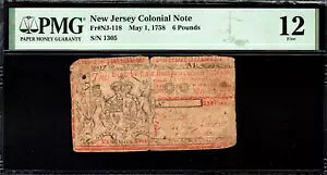 j[W[W[An Fr#NJ-118 1758 N 5  1  6 |h PMG 12 **