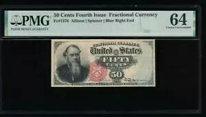 AC Fr 1376 $0.50 1869  4  PMG 64 Rg X^g C{[