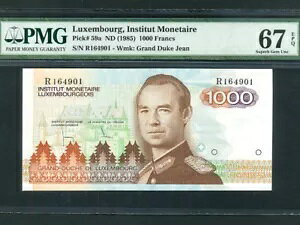 NZuN:P-59,1000 tA1985 * W * PMG WF UNC 67 EPQ *