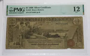 1896 PMG F12 - $1 1 h Vo[ؖm[g FR 225 #48554F