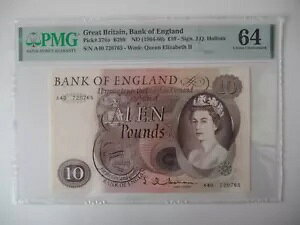 BOE HOLLOM �ŏI�v���t�B�b�N�X A40 720765 ?10 PMG GRADED PMG64 ���Ɋ�