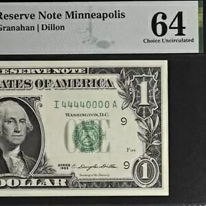 1963 N $1 AMs - PMG 64 - _uNbh VAԍ 44440000