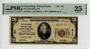 1929 ^Cv 1 yVxjABQeBXo[O NB CH#611 PMG 25 $20