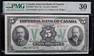 1923 N Ji_鍑s 5 h PMG VF 30 -BT166