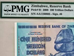 �����F�� 2008 �W���o�u�G 100 ���h�� P91 AA �{�� PMG 65 EPQ