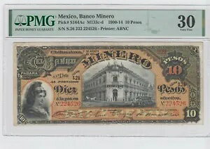 LVR 10 y\AoR ~l ` S 164Ac 1900-1914 PMG 30 .VERY FINE