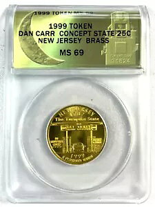 1999 ANACS MS69 g[N _ J[ RZvg Xe[g 25C j[W[W[ ^J-63 