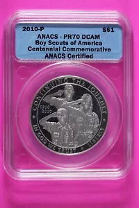 2010 P PR 70 �A�����J�{�[�C�X�J�E�g�L�O�V���o�[�_���[ ANACS �O���[�h 678