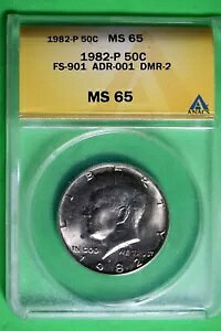1982 - P ANACS MS65 FS-901 ADR-001 DMR-2 PfB n[t_[!! #B27300