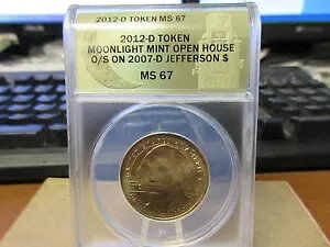 2012 �_�j�G�� �J�[ MMOH 2012 ���V���g�� O/S�A2007-D �W�F�t�@�[�\�� $1 ANACS MS 67