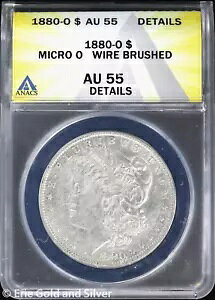 1880-O $1 K Vo[ _[ ANACS AU 55 ڍ |}CNI[