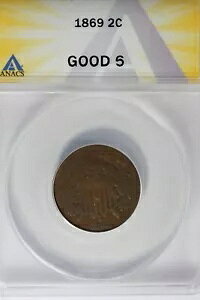 1869 .02 ANACS G 6 2�Z���g�ЁA2c�A�V�[���h�R�C��