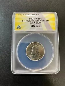 1994 Vg NH[^[ G[ ANACS MS-63 -  - ItZ^[ G[ -25C