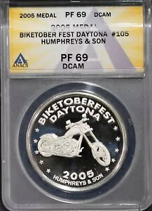 2005 ���_�� Biketober Fest Daytona #105 ANACS # 7695730 + �{�[�i�X