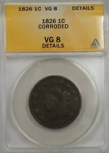 1826 ���[�W �Z���g 1C ANACS VG 8 �ו������H