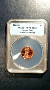 2002 S �����J�[�� �������A�� �Z���g ANACS PR70 DCAM �p�[�t�F�N�g 1C �R�C�������i�Ŕ̔����܂�!