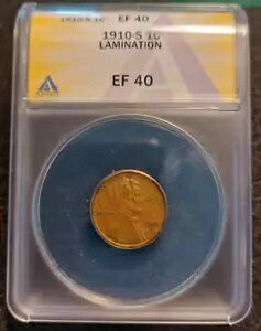 1910-S EbfB US ~g EB[g Zg 1c ANACS EF40 ~l[gG[Ȃ