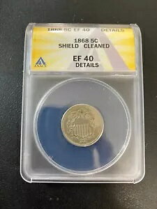 1868 V[h jbP ANACS XF-40 ڍ - ^Cv RC V[h - FXu - 5C