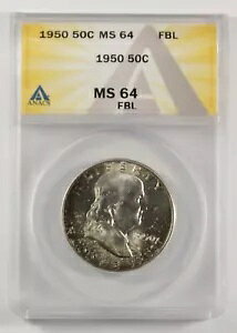 1950 tN n[t_[ ANACS MS64 FBL g[