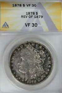 1878N $1 ANACS VF 30 REV OF 1879 [KEVo[E_[A~XEoeBEwbh