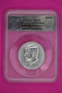 2014 D SP 70 �V���o�[ 50 ���N�L�O�P�l�f�B �n�[�t�_���[ ANACS �O���[�f�b�h �X���u 628
